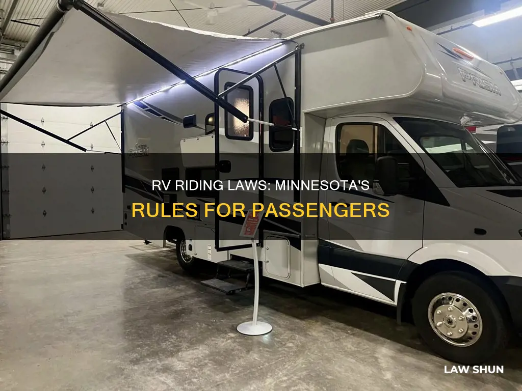 can you ride in a moving rv monnesota law