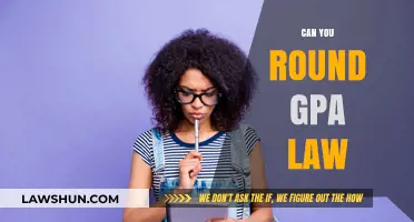GPA Math: Rounding Rules for Law Students