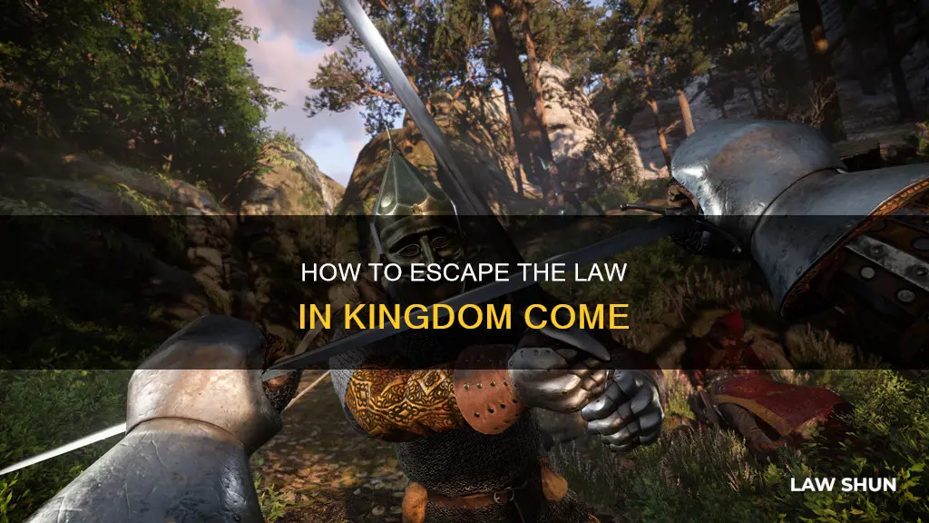 can you run from the law kingdom come