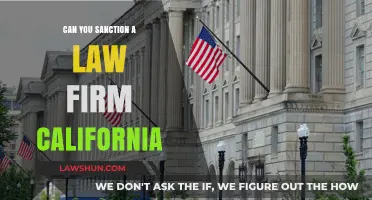 Sanctioning Law Firms: California's Unique Approach