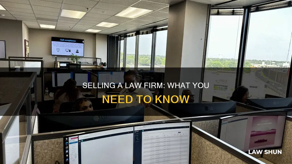 can you sell a law firm