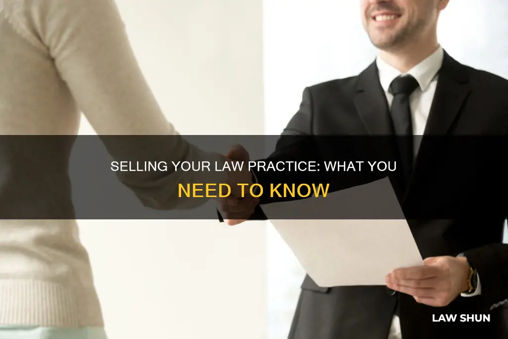 can you sell a law practice