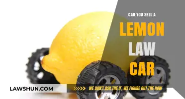 How to Sell Your Lemon Law Car
