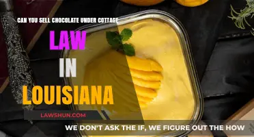 Chocolate Sales: Louisiana's Cottage Law Explained