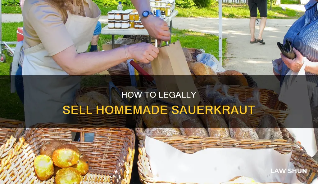can you sell sauerkraut cottage law