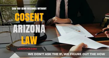 Arizona Law: Sharing Records Without Consent
