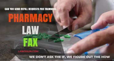 Tramadol Refill Requests: Pharmacy Law and Faxing