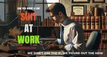 Serving Lawsuits: Can They Find You at Work?