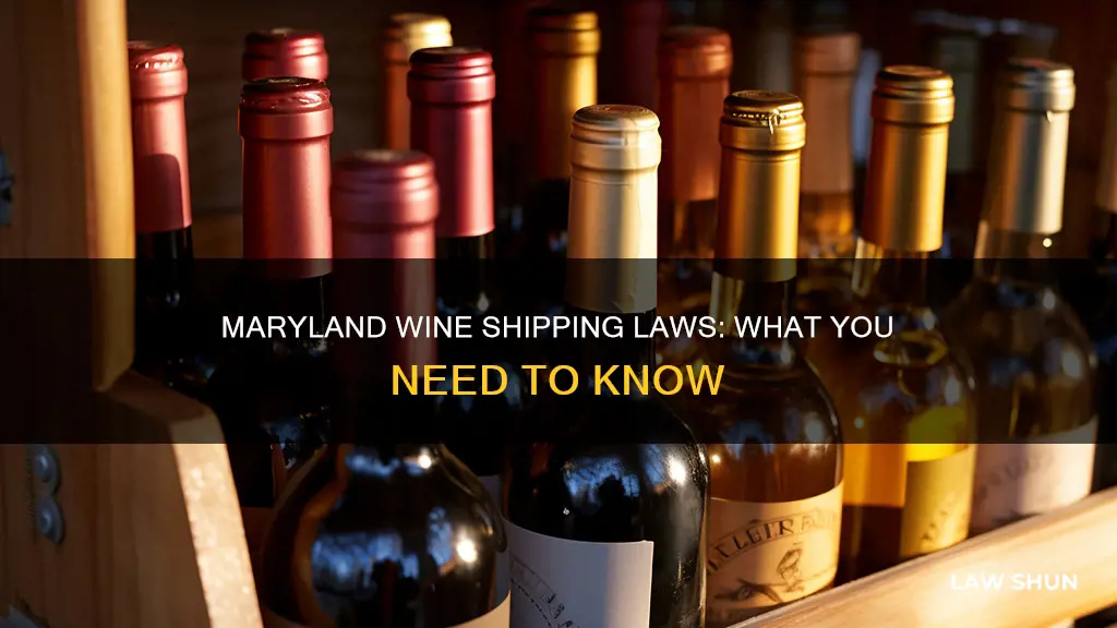 can you ship wine to maryland laws