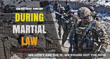 Martial Law: When Can You Shoot?