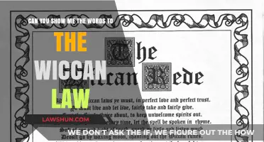 Exploring the Wiccan Law: Words and Their Meanings
