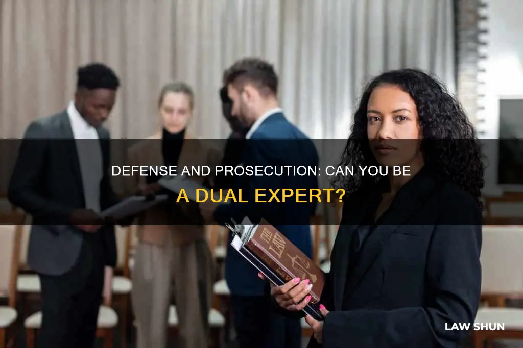 can you specialize in defense and prosecution law