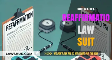 How to Stop a Reaffirmation Lawsuit