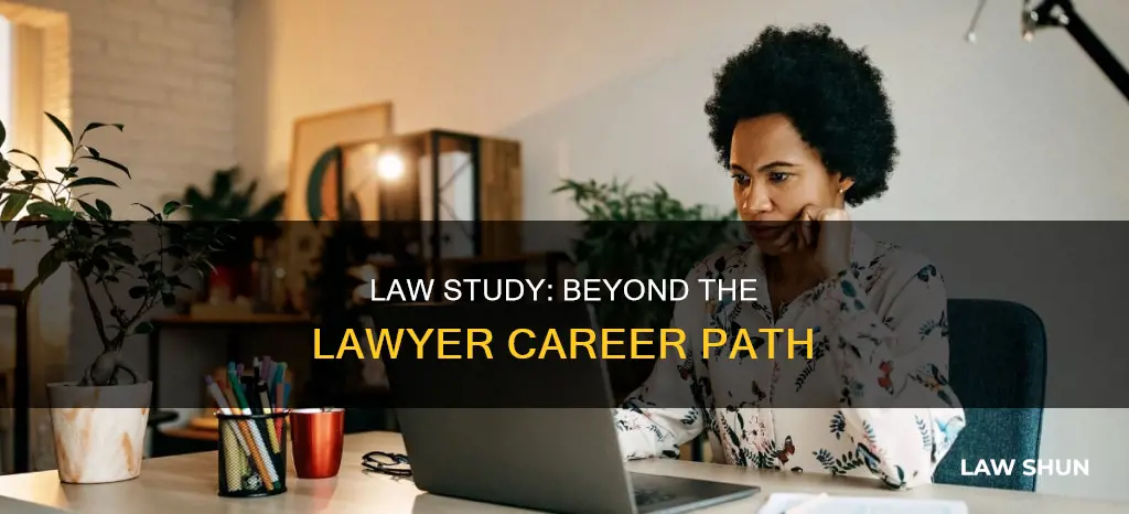 can you study law and not be a lawyer