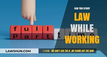 Study Law and Work: Is It Possible?