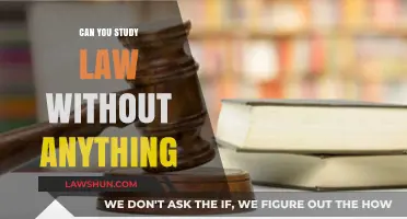 Studying Law: No Prerequisites, Just Passion!