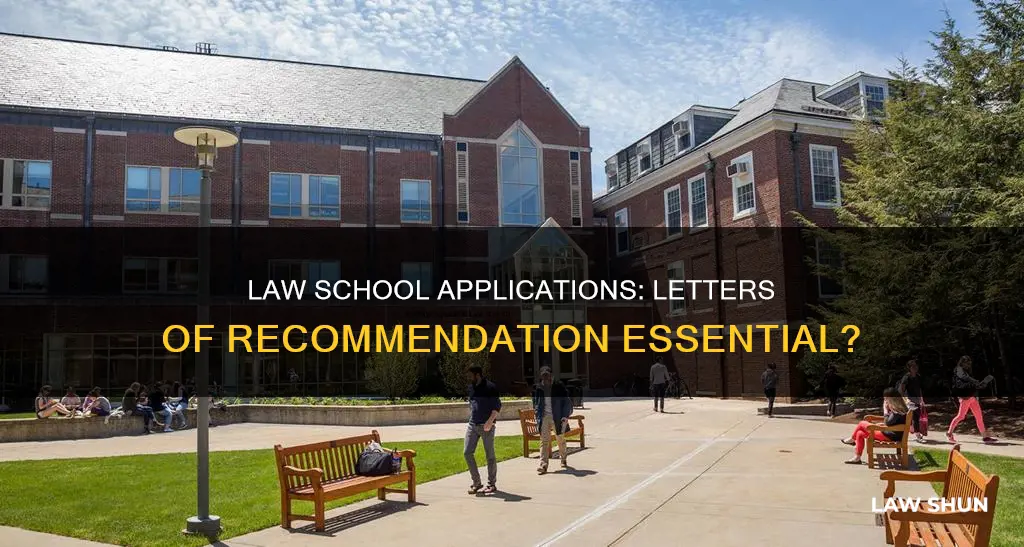 can you submit law application without letters of recommendation