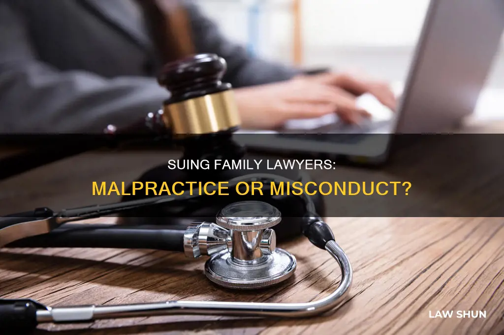 can you sue a family law attorney for malpractice