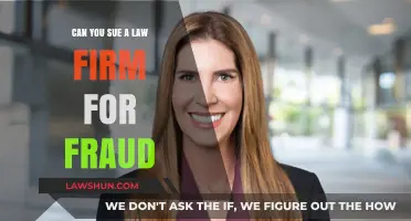 Suing Law Firms: Fraud and Legal Action