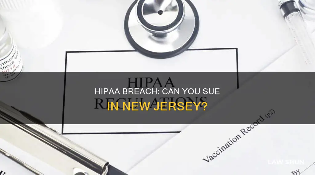 can you sue for hipaa breach nj law