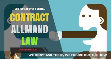 Verbal Contracts: Can You Sue for Breach?
