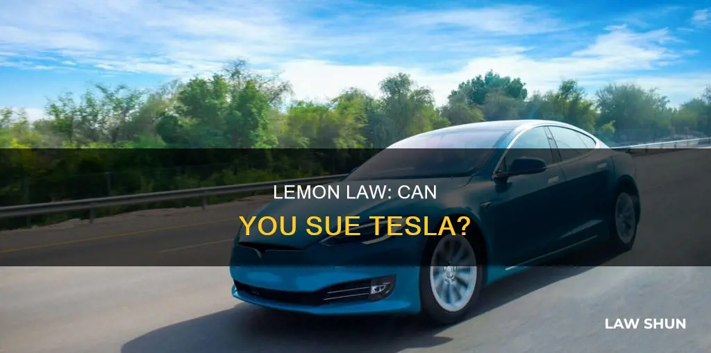 can you sue tesla for lemon law