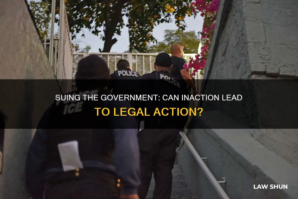 can you sue the government for not enforcing laws