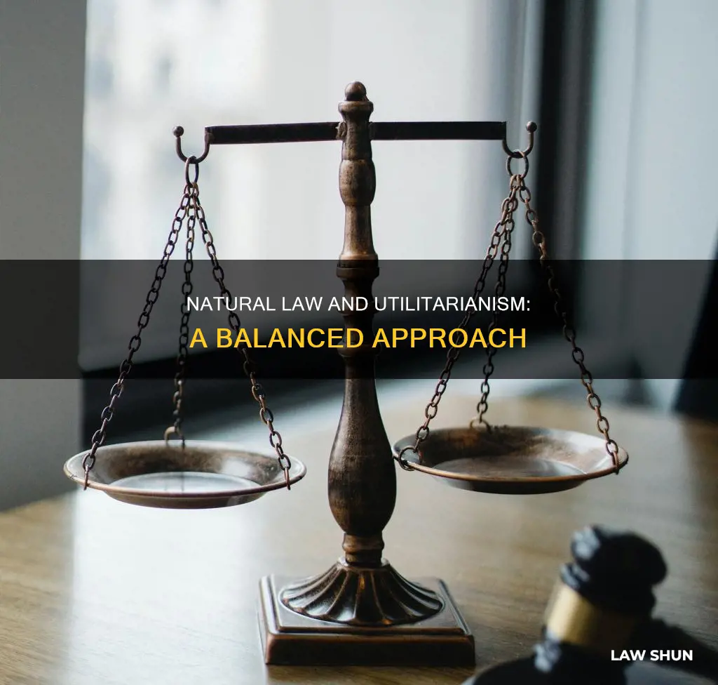 can you support both natural law a utilitarianism