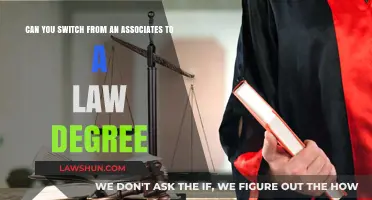 Switching from an Associate's to a Law Degree: Is It Possible?