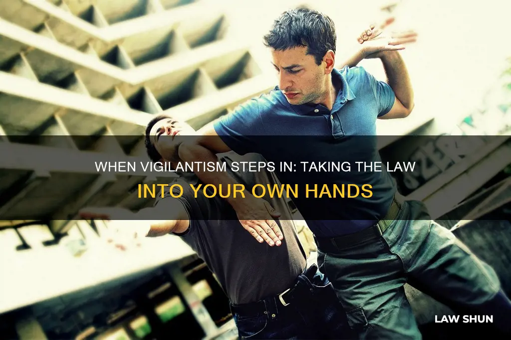 can you take the law into your own hands