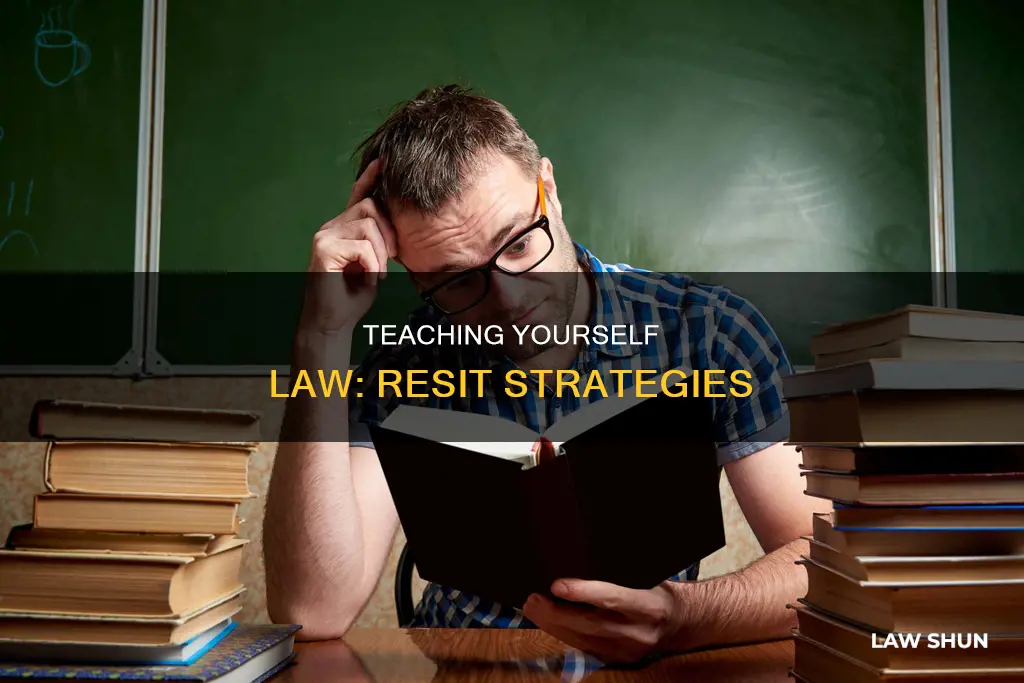 can you teach yourself law ressit