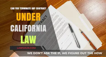 Terminating Contracts: California Law & Your Rights