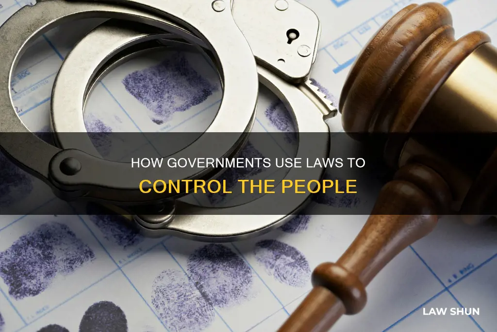 can you think of any laws that give the government