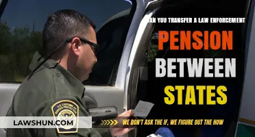 Transferring Law Enforcement Pensions: State-to-State