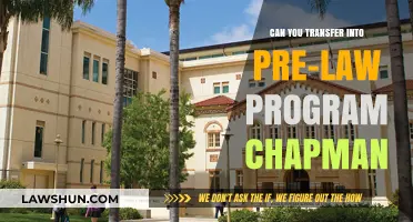 Transferring into Chapman's Pre-Law: What You Need to Know