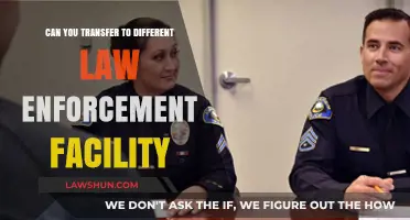 Transferring to a Different Law Enforcement Facility: What You Need to Know
