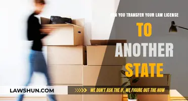 Transferring Your Law License to Another State