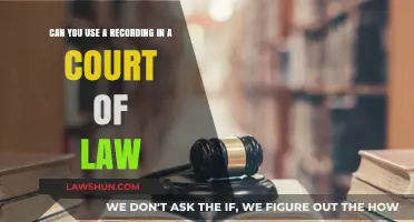 Recordings as Evidence: Admissible in Court?