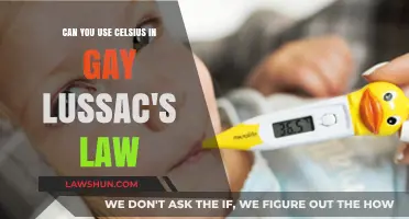 Gay-Lussac's Law: Celsius Compatibility