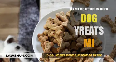 Cottage Food Law: Can You Sell Dog Treats in Michigan?