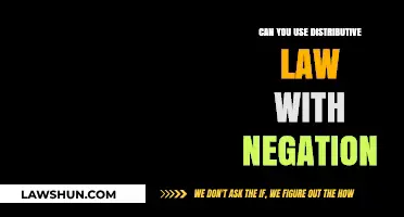 Understanding the Distributive Law with Negation