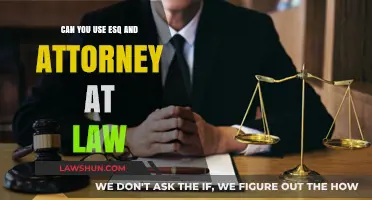 Esq. vs. Attorney at Law: What's the Difference?