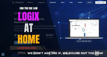 How to Use Law Logix at Home