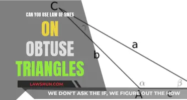 The Law of Sines: Acute and Obtuse Triangles