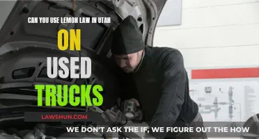 Lemon Law in Utah: Used Trucks Covered?