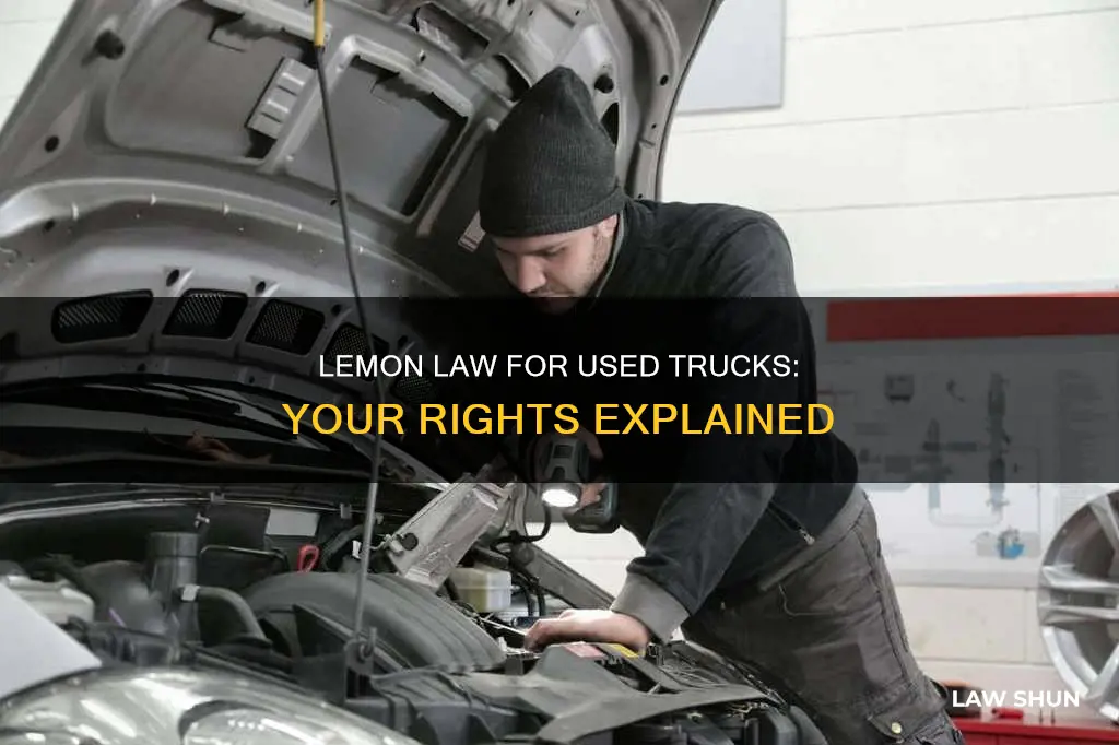 can you use lemon law on used trucks