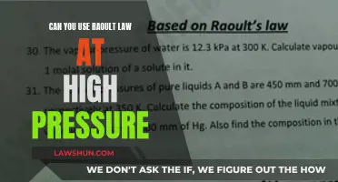 Raoult's Law: High-Pressure Behavior Explained