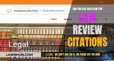 Using Westlaw for Law Review Citations: A Guide