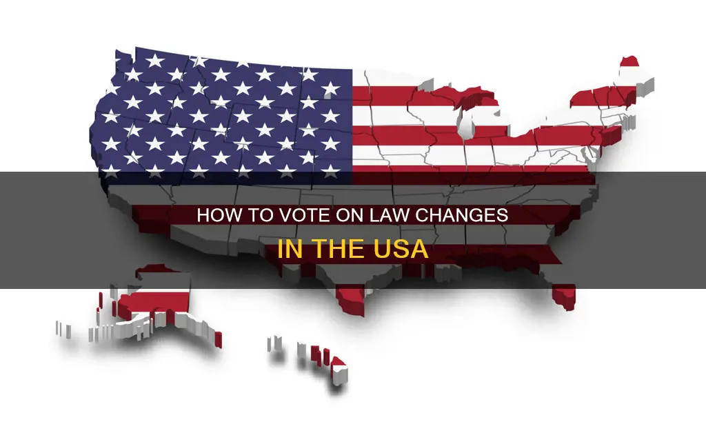 can you vote on law changes in the usa