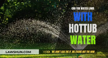 Hot Tub Water: To Lawn or Not?